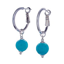 Серьги, Atlantide, с халцедоном