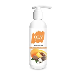 OLYSTYLE Крем для рук "Абрикос и масло ШИ"