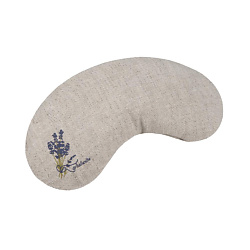 Маска - накладка для глаз Йога Медитация с семенем льна и лавандой