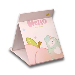 Зеркало настольное "Hello bunny" pink
