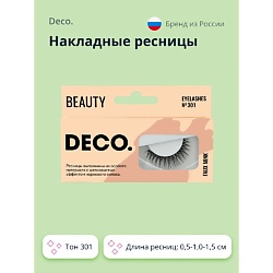 Накладные ресницы с эффектом норки №301