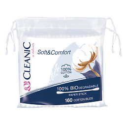 Soft&Comfort Ватные палочки гигиенические пакет
