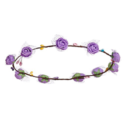 Веночек с розами "Цветочная прелесть"