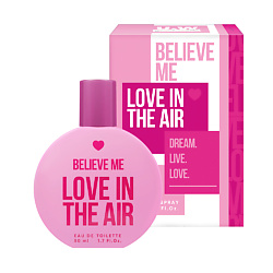 Believe me Love in the air Туалетная вода женская духи Клубника