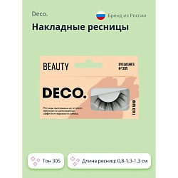 Накладные ресницы с эффектом норки №305