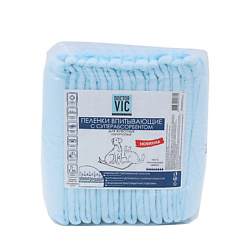 Пеленки впитывающие для животных 60х60 с суперабсорбентом