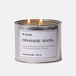Ароматическая свеча "Италия" Orange Basil