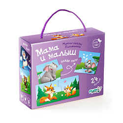 Макси-пазлы. Половинки Мама и малыш