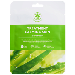 Тканевая маска для лица Заживляющая и Успокаивающая