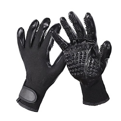 Перчатка расческа для вычесывания шерсти кошек и собак