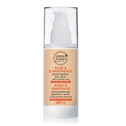 Увлажняющее дневное желе SPF15 Алоэ и пантенол