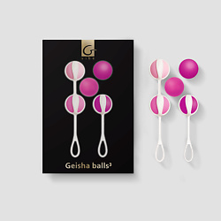 Geisha balls 3 Shugar Pink Вагинальные шарки Тренажер кегеля