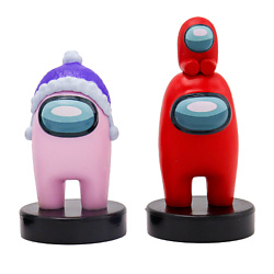 Набор фигурок-штампиков 3 серия (герой с ребенком на голове)