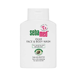 Очищающий гель с оливковым масло для сухой и чувствительной кожи