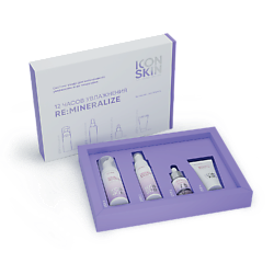 Набор для ухода за кожей лица Re:Mineralize, travel size, 4 средства