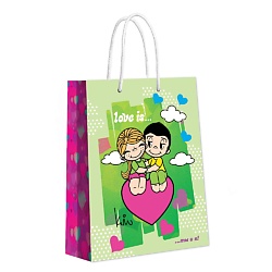 Пакет подарочный Love is
