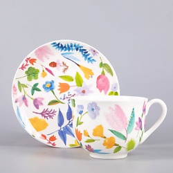 Чашка с блюдцем чайная "Primavera"