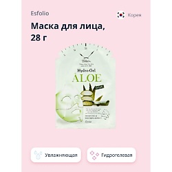 Маска для лица 25HRS. гидрогелевая с алоэ вера (увлажняющая)