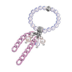 Кольцо, Monroe, стрейч, с опалом и жемчугом