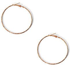 Серьги кольца "Колесо Фортуны"