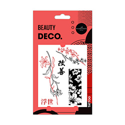 Набор переводных татуировок для тела ASIA by Miami Tattoos переводная (Flower Blossom)