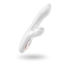 Вибростимулятор кролик с клиторальной вакуумной насадкой Pro G-Spot Rabbit