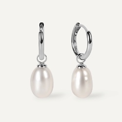 Серьги Rings Pearl