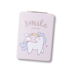 Зеркало складное "Unicorn smile gray" с увеличением