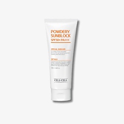 Солнцезащитный крем с матирующим эффектом Powdery Sun Block SPF50+ PA