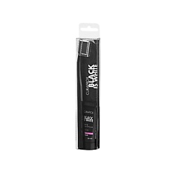 Зубная щетка "Black Is White" ultra soft черная и миниверсия зубной пасты «Black Is White»