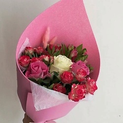 VORNIKOV BOUQUETS Букет с розами Милый комплимент
