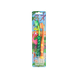 Детская зубная щетка Animals EXTRA SOFT toothbrush, 2 штуки в упаковке