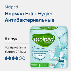 Прокладки женские антибактериальные ANTIBACTERIAL