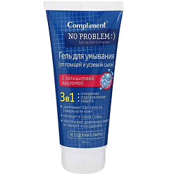 Гель для умывания 3в1 с салициловой кислотой No Problem