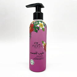 Парфюмированное молочко для тела с ароматом табака и амбры pink exotic