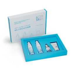 Набор для ухода за кожей лица Re:Program, travel size, 4 средства