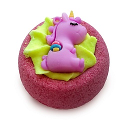 Бомбочка для ванны Чаша с пеной и игрушкой "Happiki"