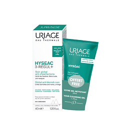 Набор Исеак 3-regul+ универсальный уход+ Исеак очищающий гель для лица