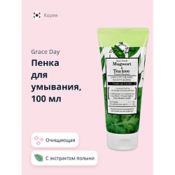 Пенка для умывания с экстрактом полыни и чайного дерева