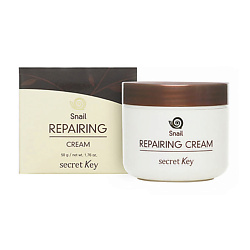 Восстанавливающий крем для лица с муцином улитки Snail Repairing Cream