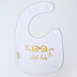 Нагрудник/слюнявчик для кормления «Little lady»