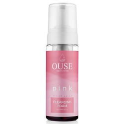 Очищающая цветная пенка "Cotton Candy.Pink" c ароматом спелой клубники, Ph 5.5