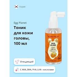 Тоник для кожи головы с AHA, BHA, PHA, LHA - кислотами очищающий