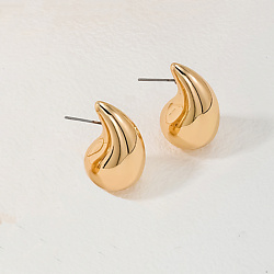 Серьги капельки маленькие