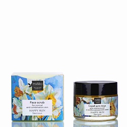 Скраб для лица для нормальной и комбинированной кожи Happy Skin Narcissus