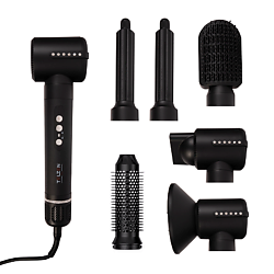 Фен для волос с насадками 7 в 1 профессиональный для укладки волос