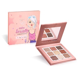 Палетка теней для макияжа глаз серии Miss Beauty Eyeshadow Palette Nude Addict