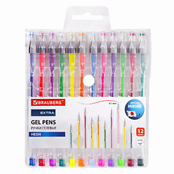 Ручки гелевые EXTRA Неон