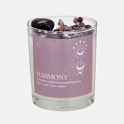 Ароматическая свеча "Harmony" с кристаллами аметиста