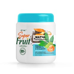 Бальзам для волос Матча + фруктовый микс Свежесть и очищение SuperFRUIT